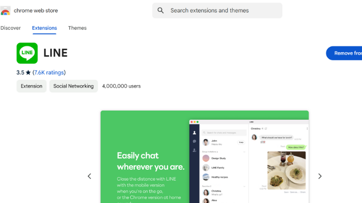 Sử dụng Line trên Chrome: Nhắn tin dễ dàng mà không cần cài đặt