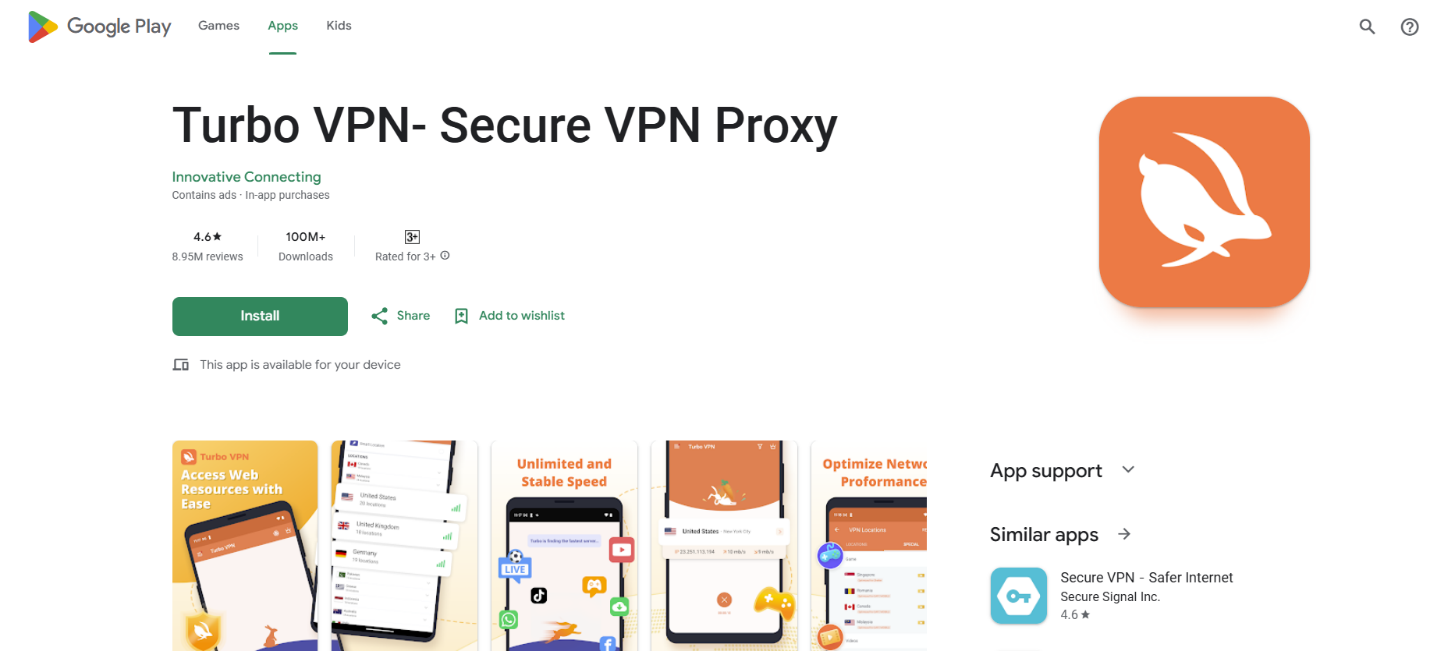 Turbo VPN cho PC: Hướng dẫn cài đặt và khắc phục sự cố dễ dàng